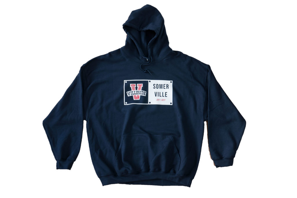 Villeside Somerville Navy Hoodie – VilleSide Customs Company