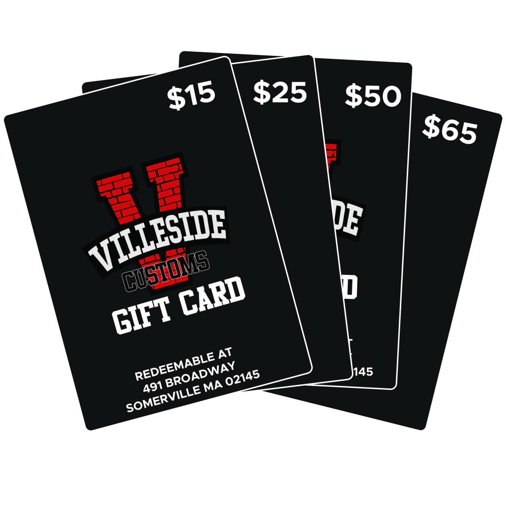 Gift Card Villeside Customs - VilleSide Customs Company