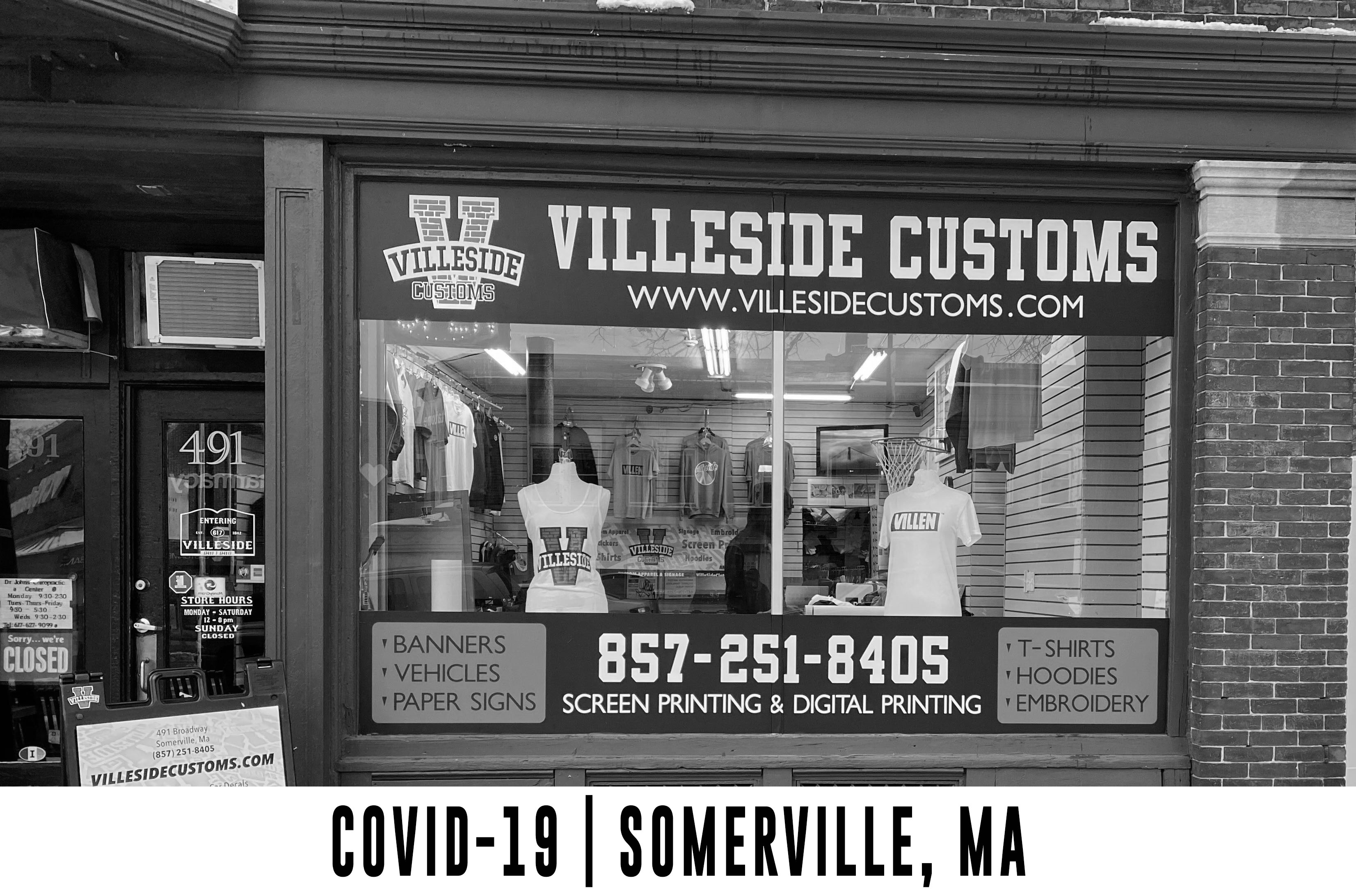 COVID-19 in Somerville at Villeside Customs